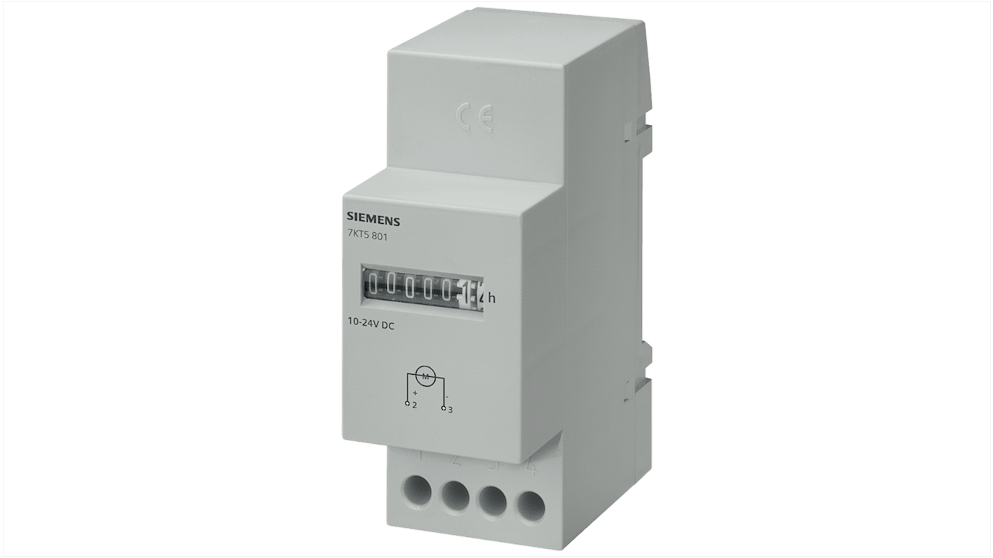 Rs-Online Contaimpulsi Siemens Impulso 50Hz display Meccanico 7 cifre 24 V
