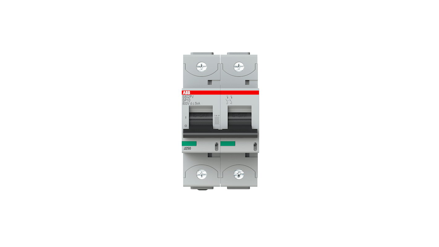 Interruttore magnetotermico ABB, 2P 10A 5 kA, Tipo B