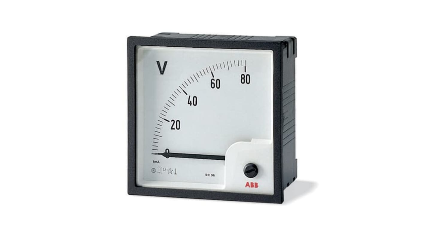 ABB アナログ電圧計 AC 2CSM110220R1001 VLM1/500