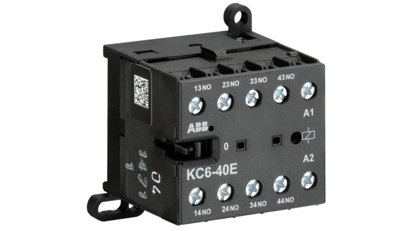 Przekaźnik pomocniczy ABB 4 A 4NO GJH1213001R0401 KC6-40E 24V DC