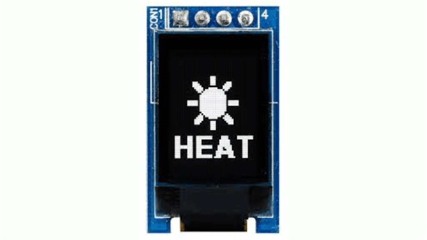 Midas PMOLED屏幕, 0.71in, I2C接口, 48 x 64pixels