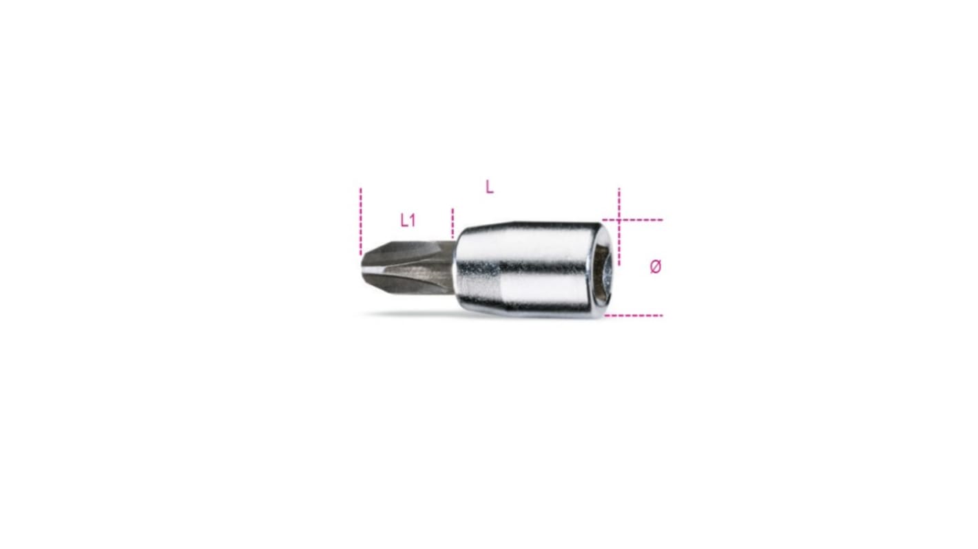 BETA Phillips Screwdriver Bit, PH4 Tip
