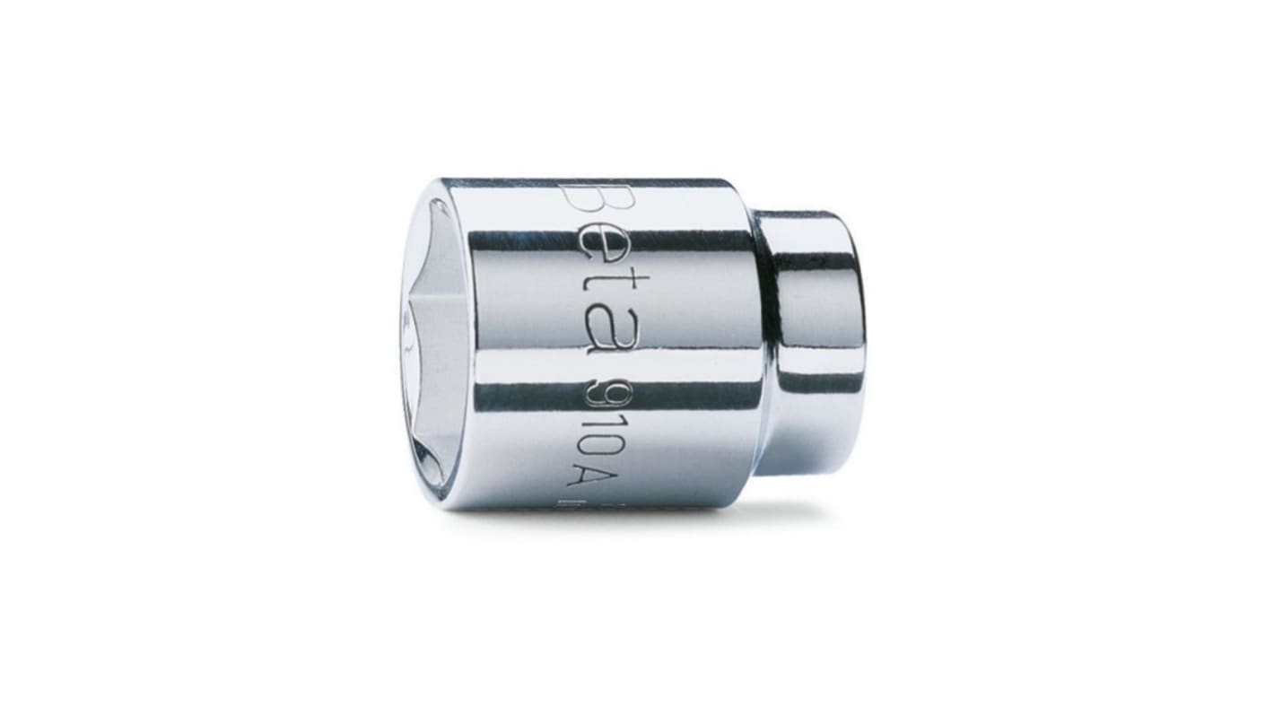 BETA 3/8 in Drive 5/8in Standard Socket, 6 point, 28 mm Overall Length