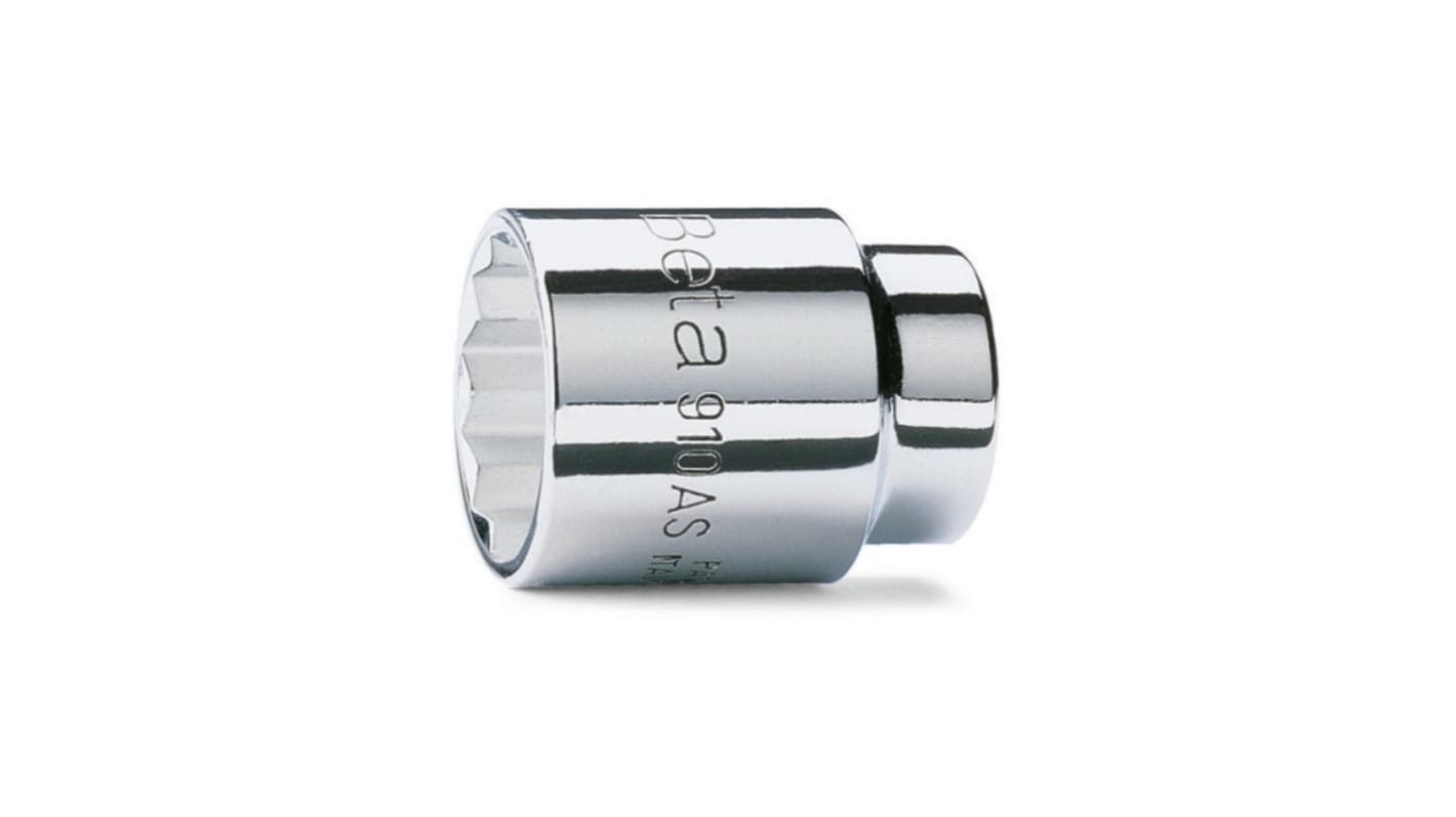 BETA 3/8 in Drive 7/16in Bi-Hexagon, 12 point, 29 mm Overall Length
