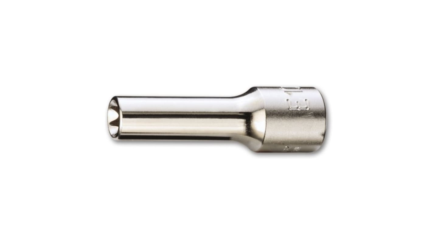 BETA 3/8 in Drive E4 Deep Torx Socket, e-Torx, 50 mm Overall Length