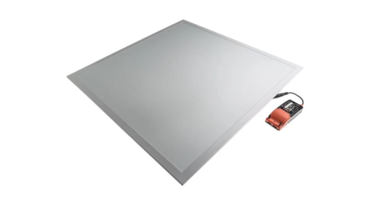 RS PRO 32 W Squared LED Panel Light, Cool White, L 595 mm W 595 mm