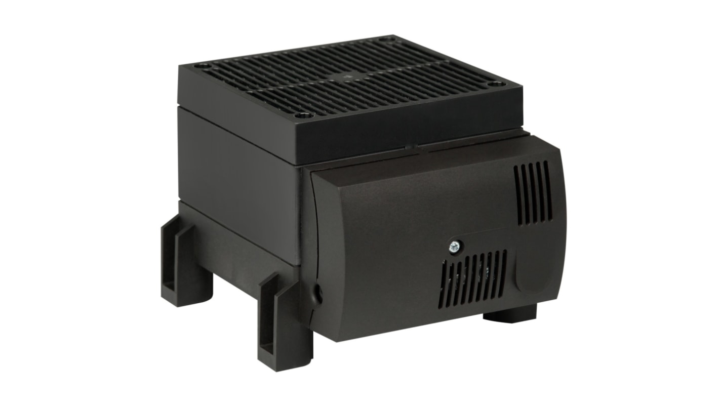 RS PRO Enclosure Heater, 230V ac, 1200W Output, 1200W Input, 120°C, 168mm x 145mm x 120mm