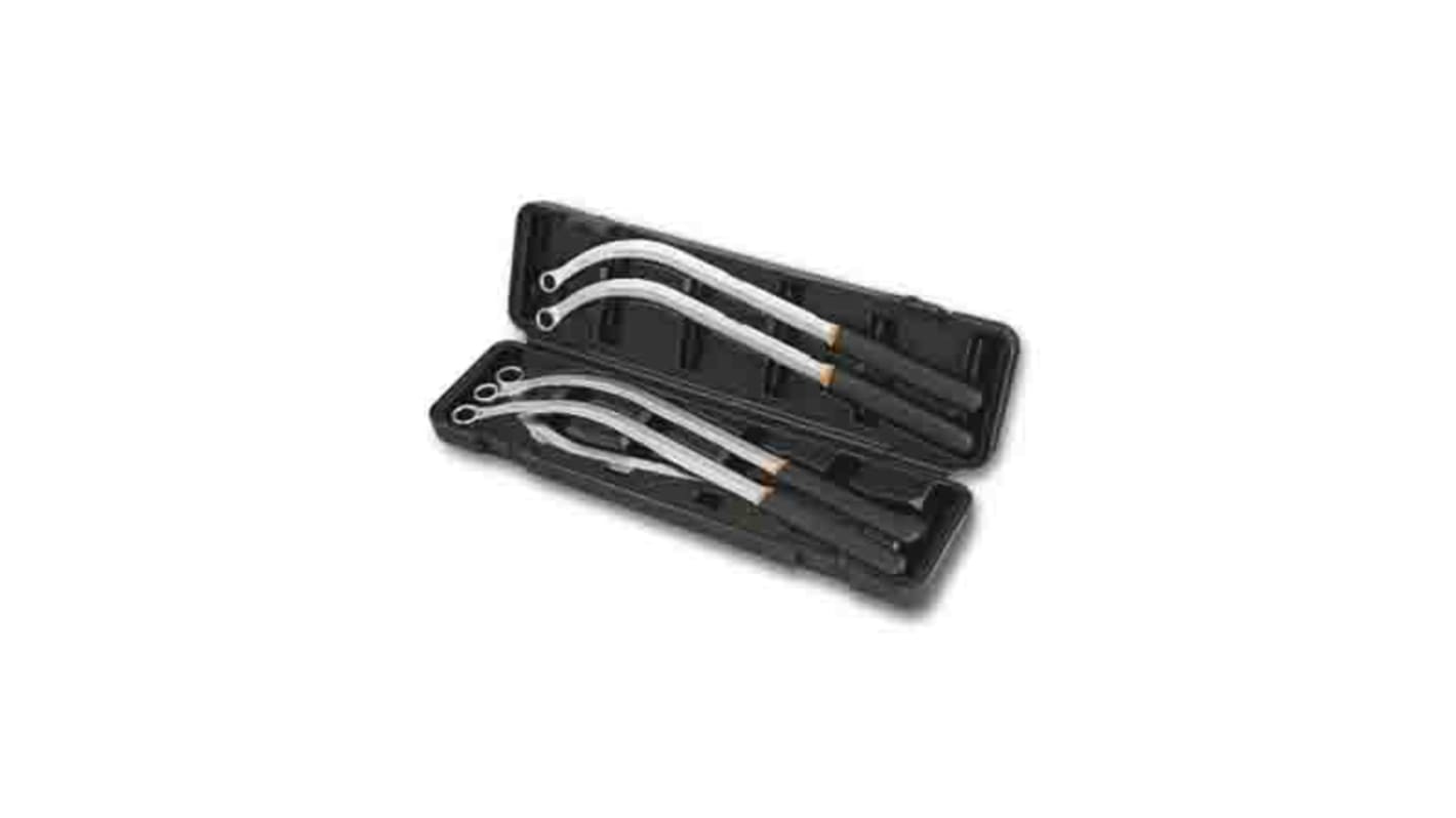 BETA Pipe Wrench, 555 mm Overall, 13 mm, 15 mm, 16 mm, 17 mm, 19 mm Jaw Capacity, Thermoplastic Grip Handle