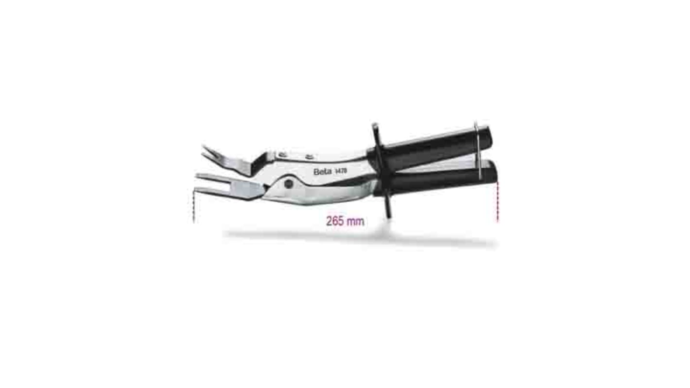 BETA Pin Removal Pliers, 155 mm Overall, Bent Tip