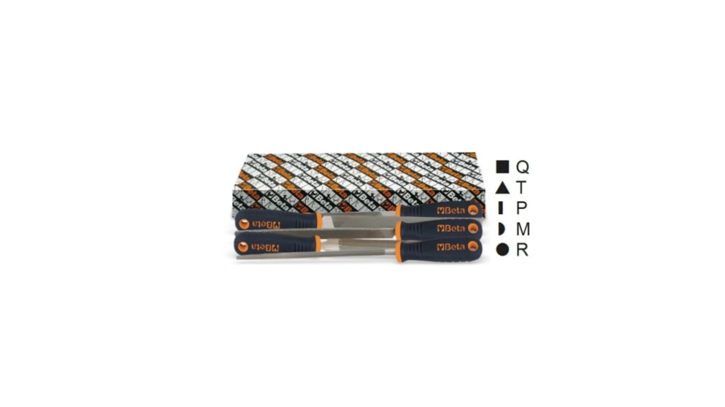BETA 300mm, Rough Engineers File With Soft-Grip Handle