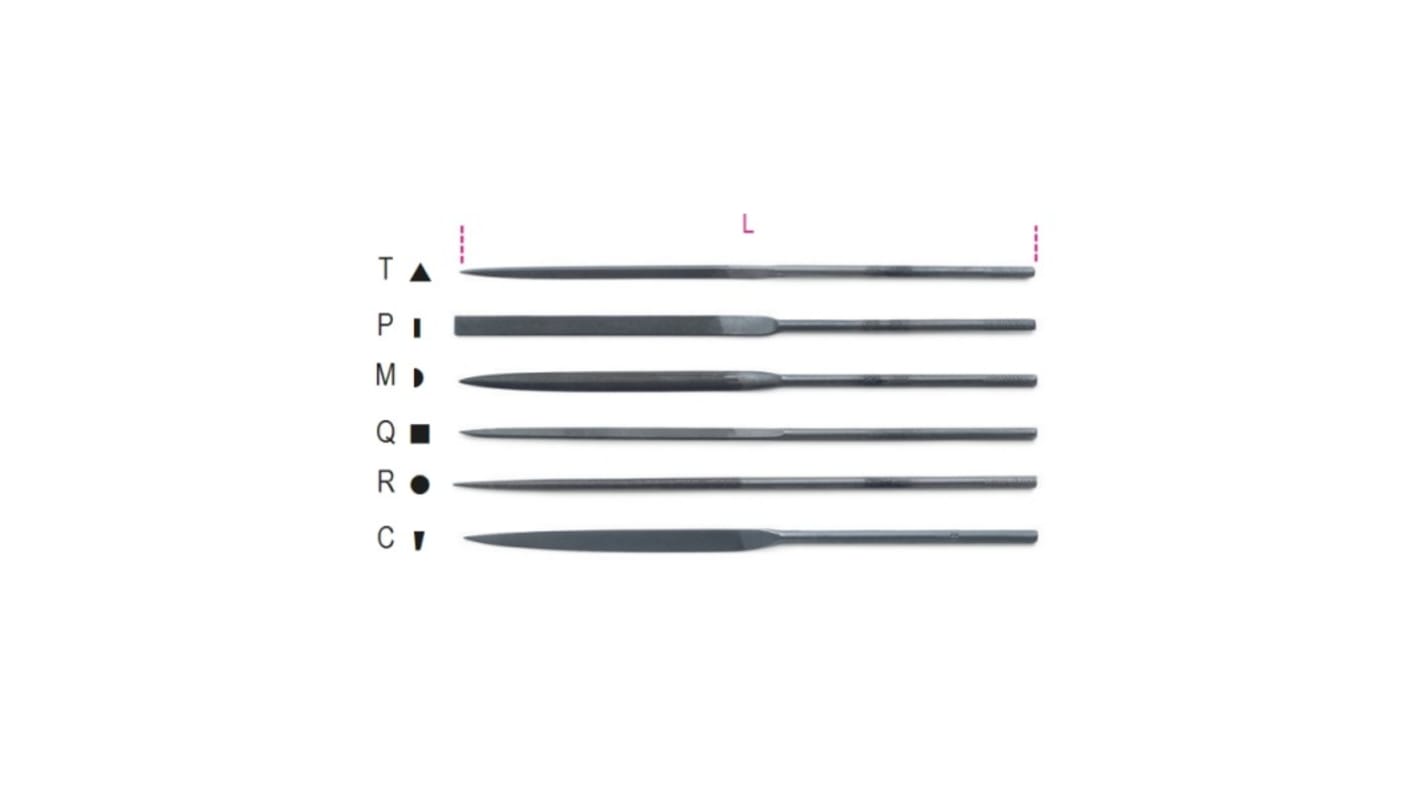 BETA 160mm, Flat Needle File