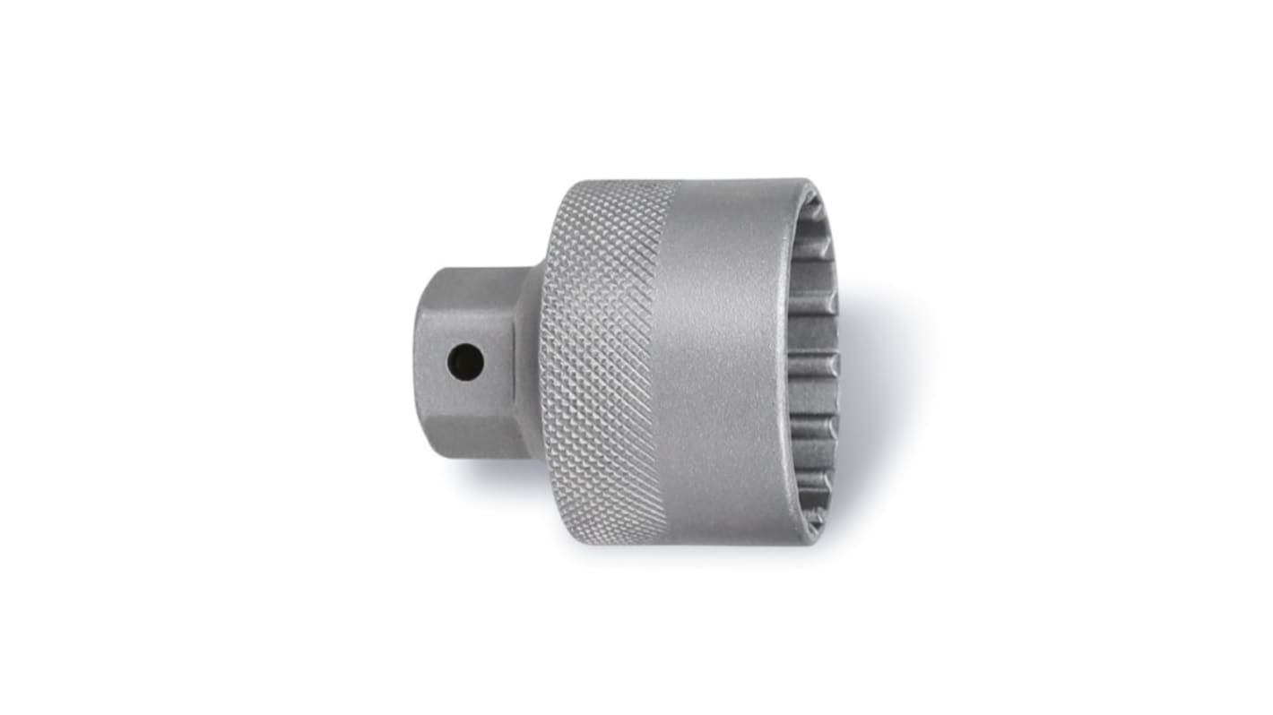 BETA 24 mm Drive 46mm Bottom Bracket Removal Socket, 53.5 mm Overall Length