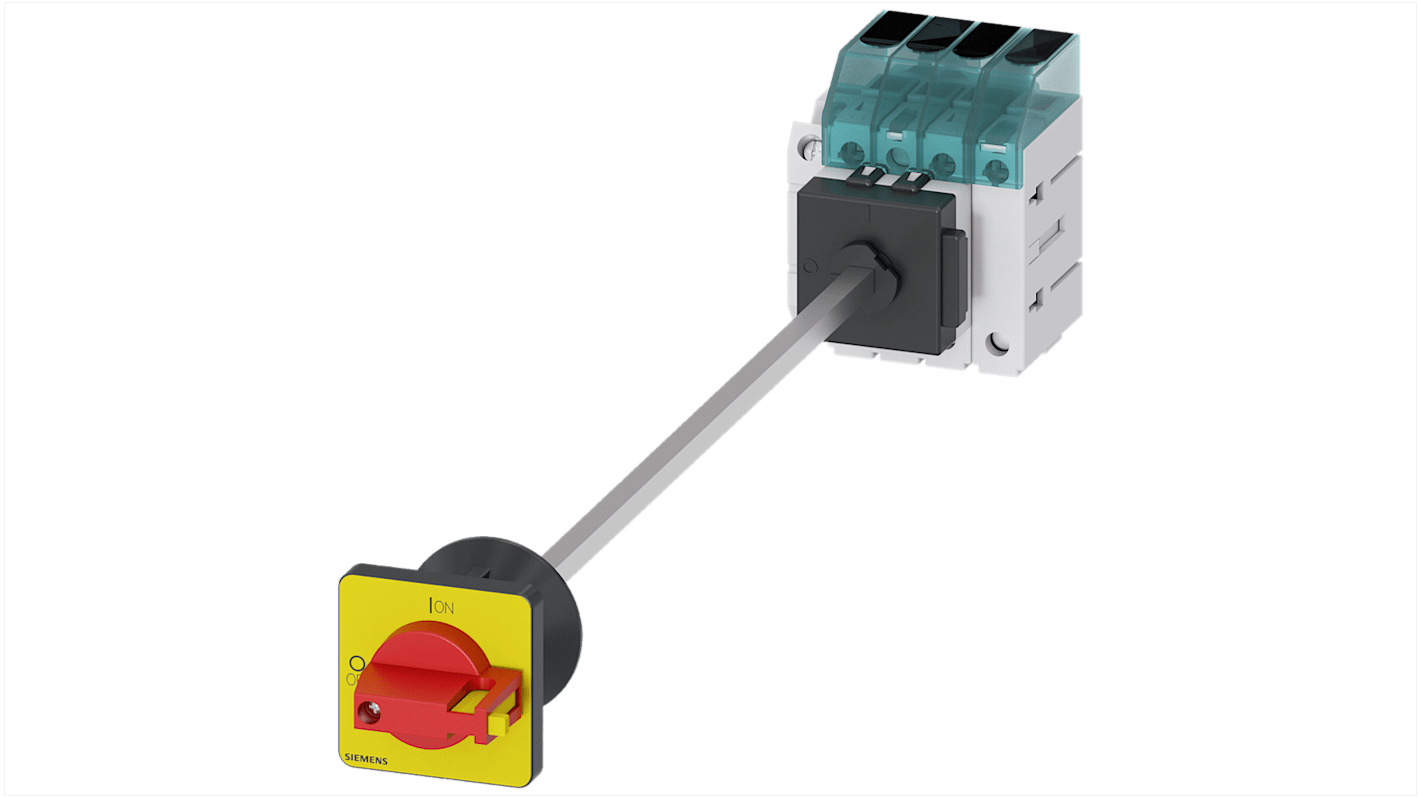 Siemens 3LD3 Trennschalter 4-polig, 16A, 16A, 1 x Schließer, SENTRON Geschlossen, RK5 Sicherungsgröße