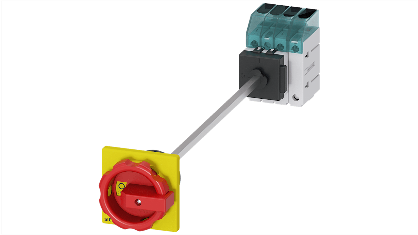 Desconector por conmutación Siemens Bastidor cerrado, 16A, 4, Fusible RK5 16A SENTRON 3LD3