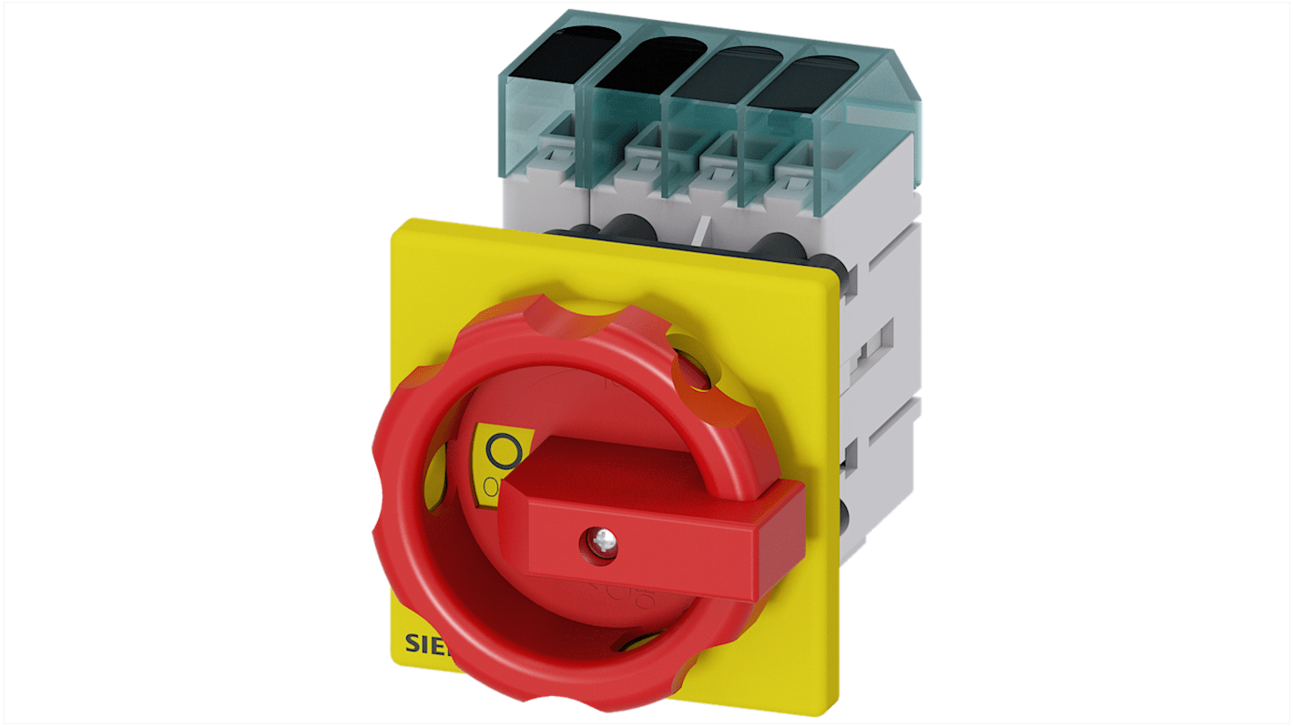 Desconector por conmutación Siemens Bastidor cerrado, 16A, 4, Fusible RK5 16A SENTRON 3LD3