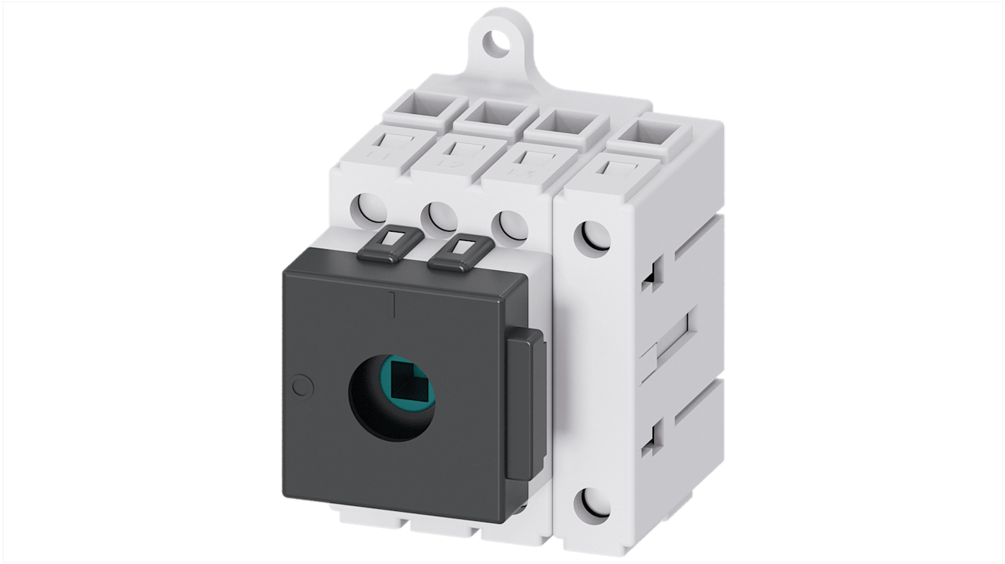 Siemens Switch Disconnector, 4 Pole, 25A Max Current, 25A Fuse Current