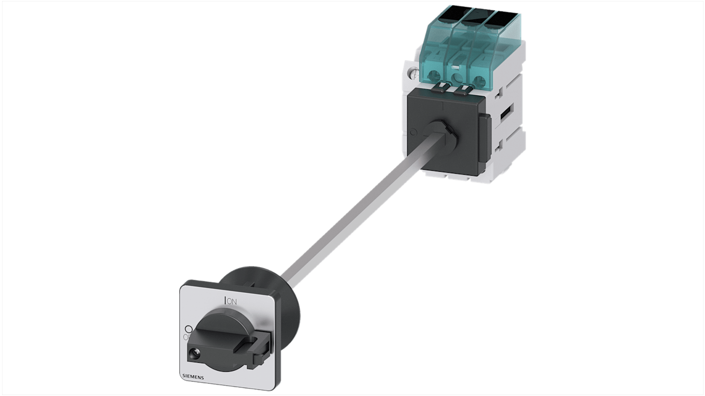 Sezionatore con interruttore Siemens 3LD3140-1TK11 NO, corrente max 25A Integrato, 3, fusibile RK5 SENTRON 3LD3