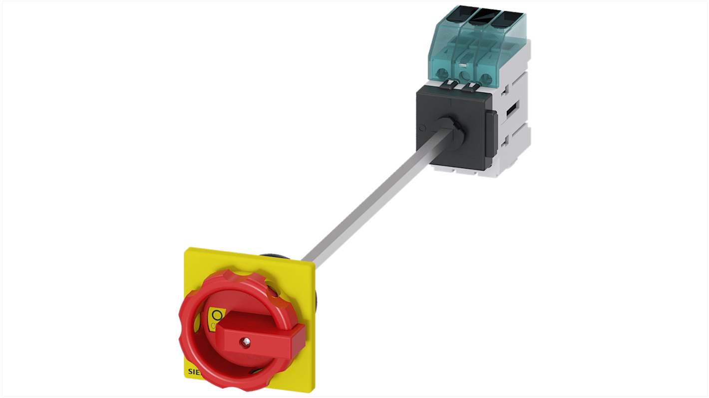 Desconector por conmutación Siemens Bastidor cerrado, 25A, 3, Fusible RK5 25A SENTRON 3LD3