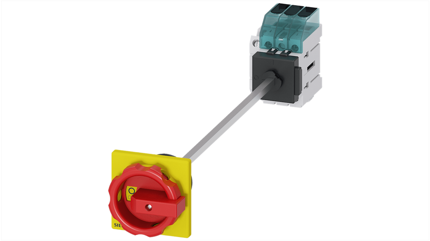 Sezionatore con interruttore Siemens 3LD3148-1TK53 NO, corrente max 25A Integrato, 3, fusibile RK5 SENTRON 3LD3