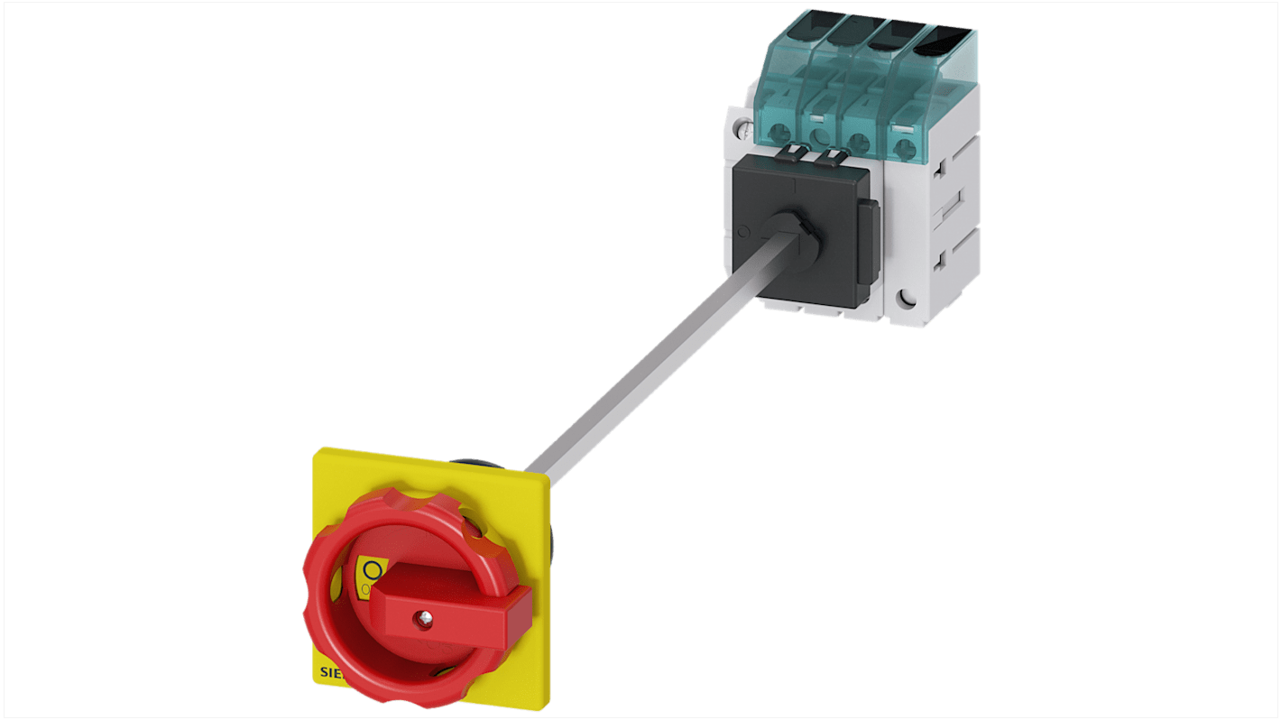 Sezionatore con interruttore Siemens 3LD3148-1TL53 NO, corrente max 25A Integrato, 4, fusibile RK5 SENTRON 3LD3