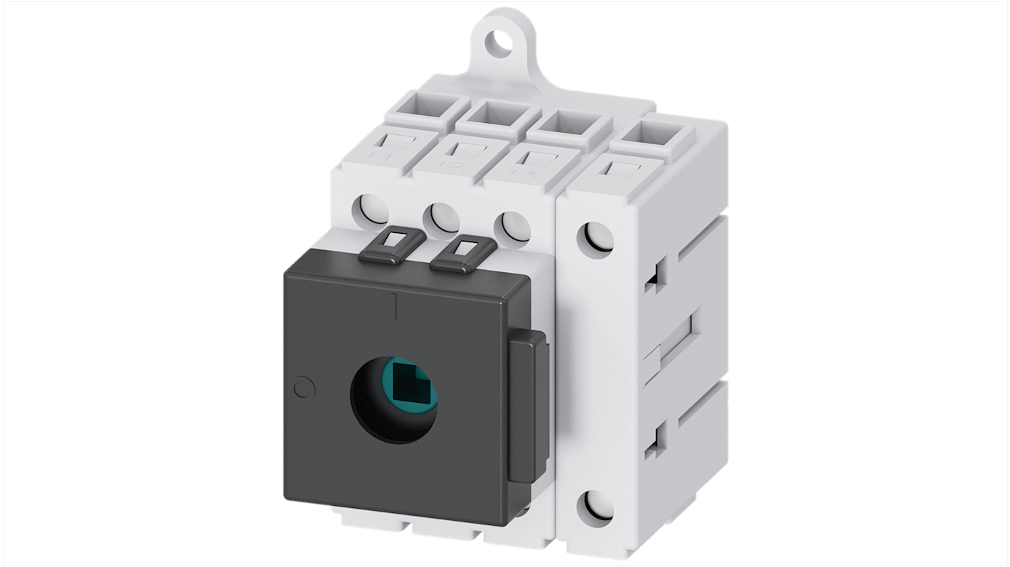 Desconector por conmutación Siemens Bastidor cerrado, 63A, 4, Fusible RK5 63A SENTRON 3LD3