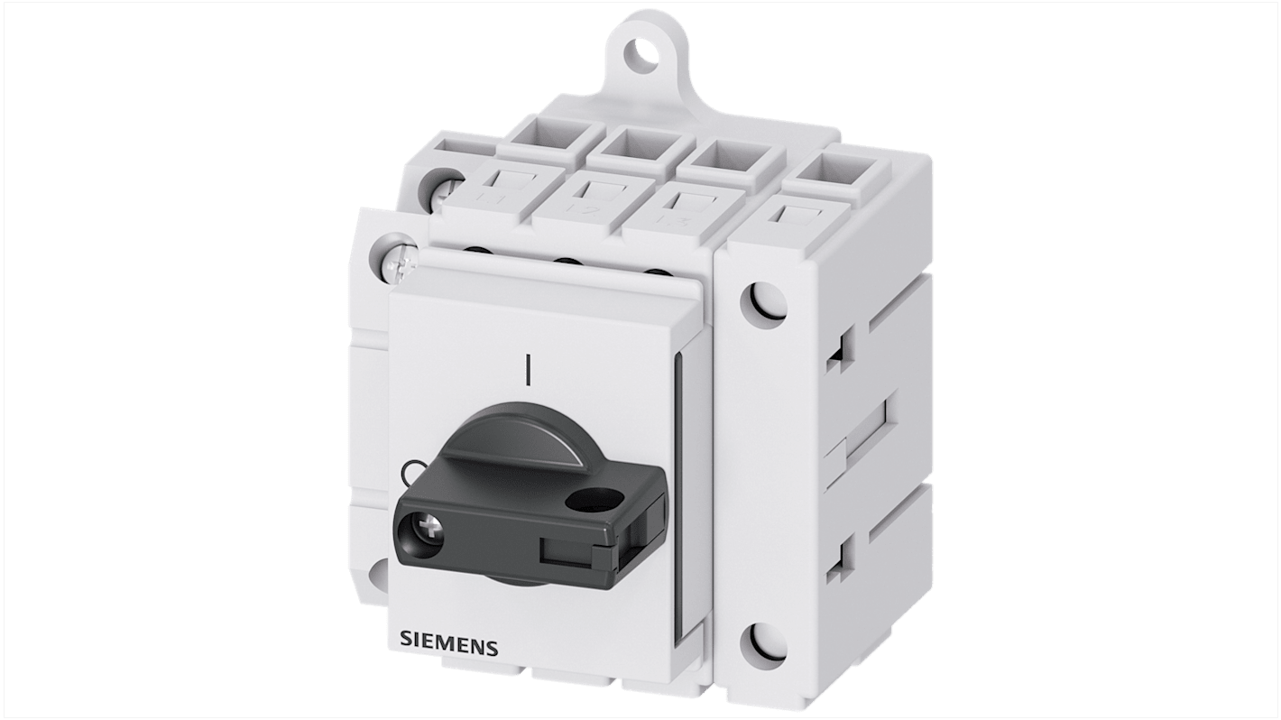 Desconector por conmutación Siemens Bastidor cerrado, 63A, 4, Fusible RK5 63A SENTRON 3LD3