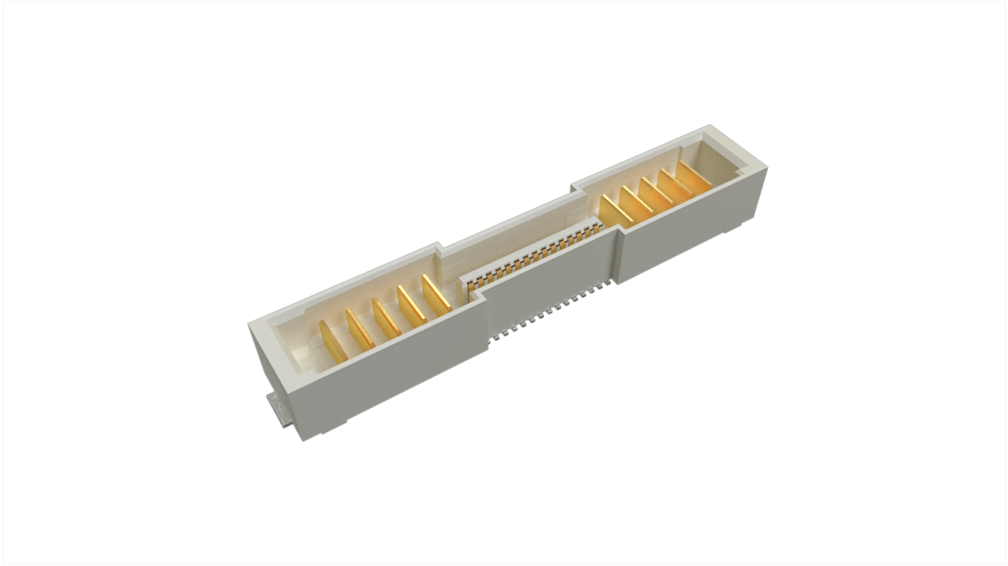 Amphenol Communications Solutions 40p双排排针 垂直, ComboStak系列