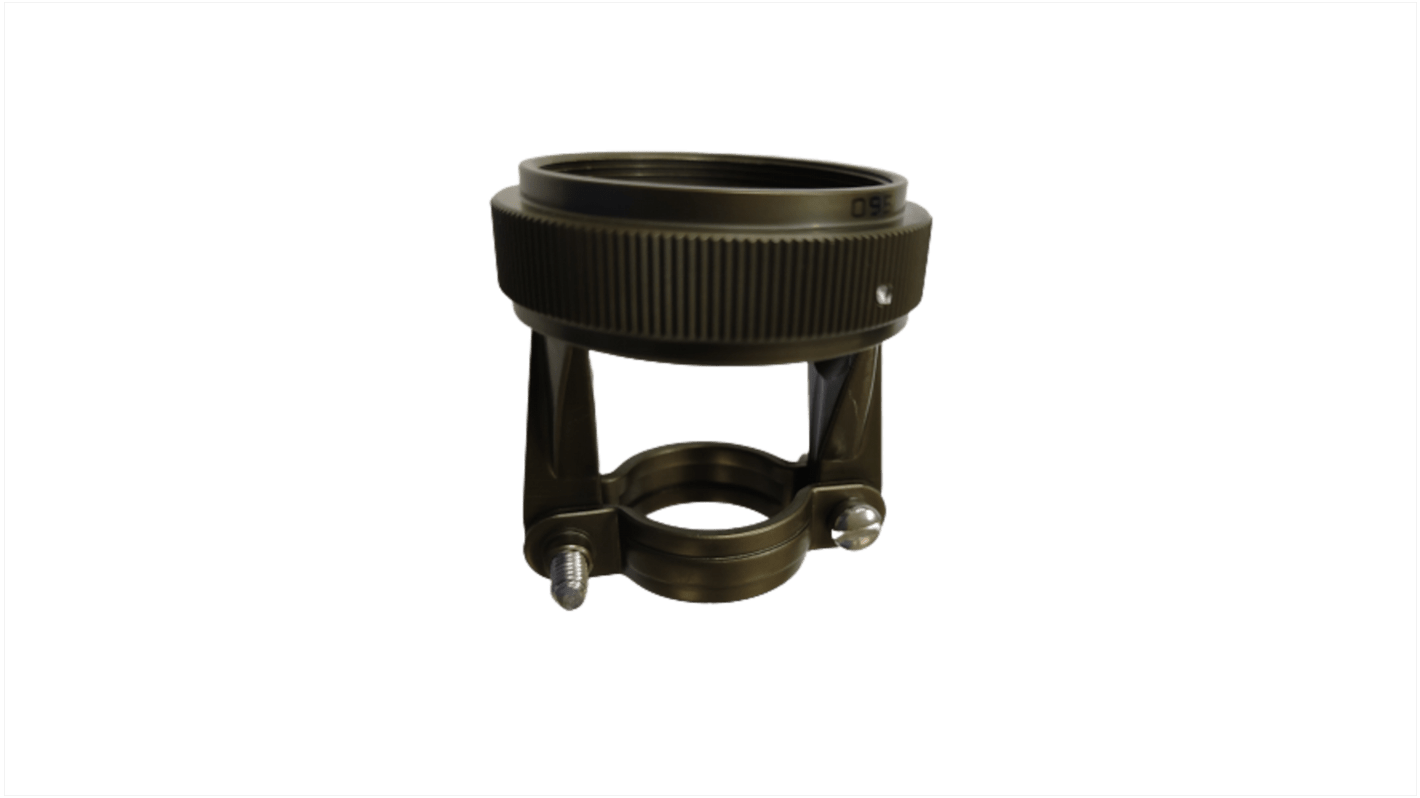 Capot pour connecteur cylindrique Angle droit Amphenol Limited série M85049, taille 19 pour Connecteur MIL-DTL-38999