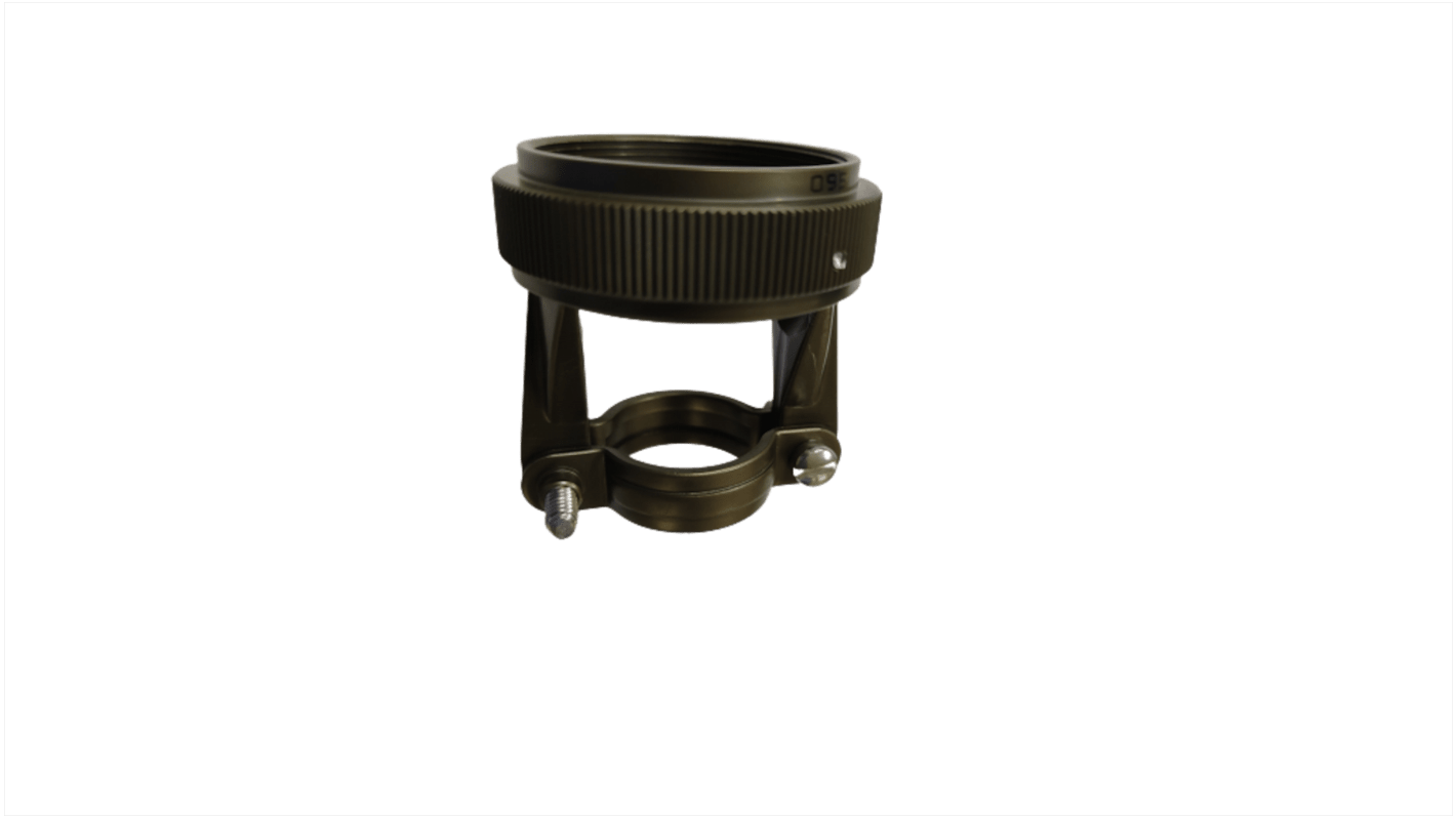 Amphenol Limited, M85049Size 23 Right Angle Circular Connector Backshell With Strain Relief, For Use With MIL-DTL-38999