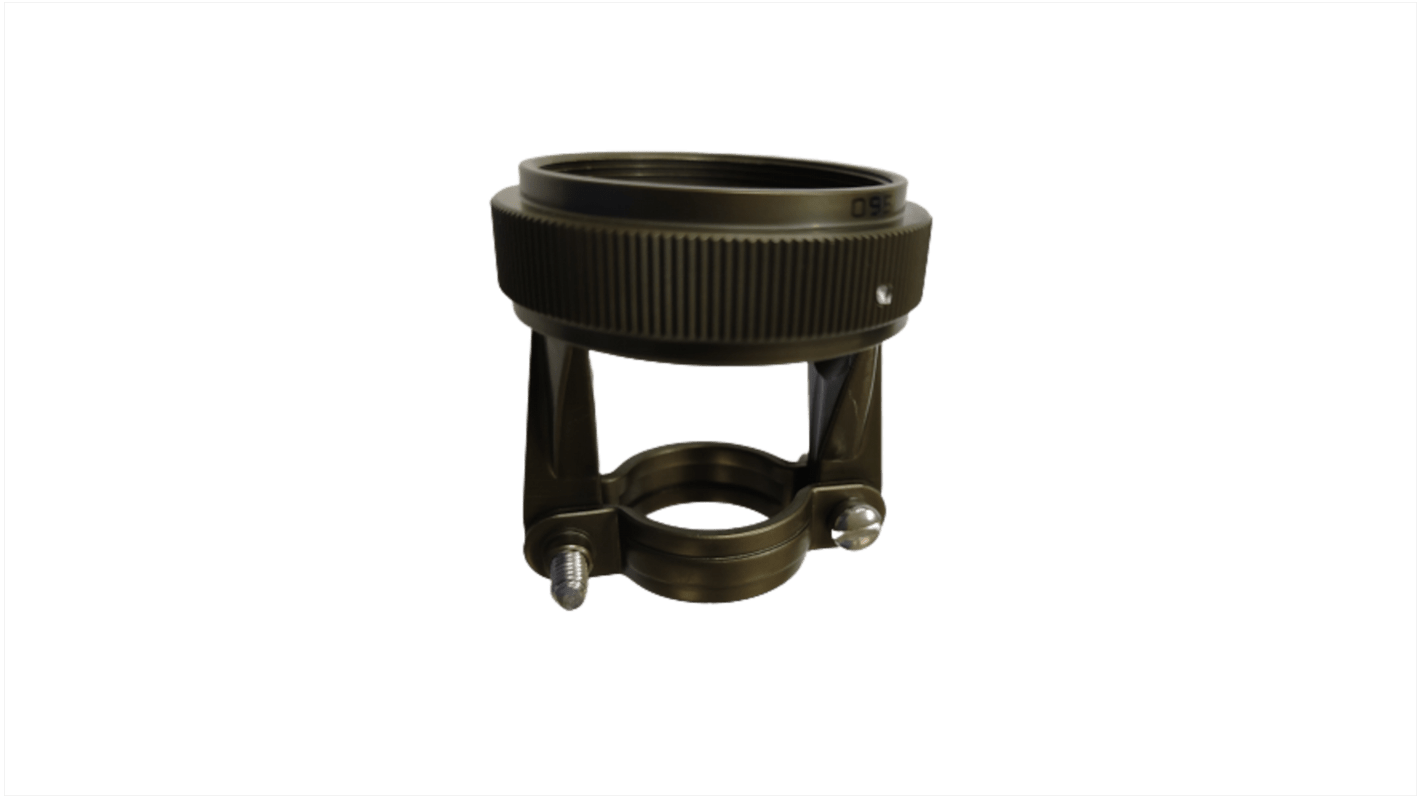 Capot pour connecteur cylindrique Angle droit Amphenol Limited série M85049, taille 23 pour Connecteur MIL-DTL-38999