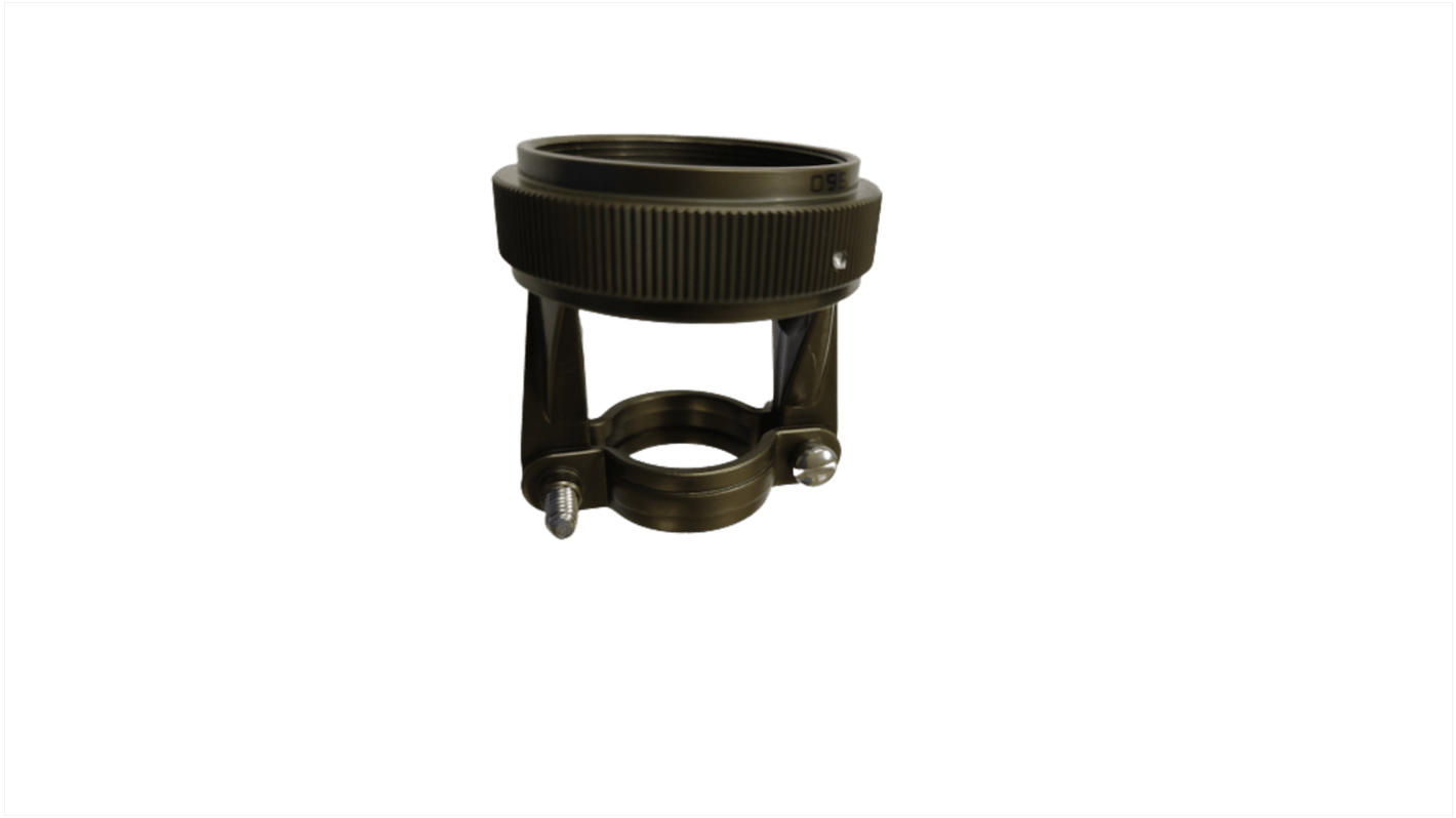 Amphenol Limited, M85049Size 25 Right Angle Circular Connector Backshell With Strain Relief, For Use With MIL-DTL-38999