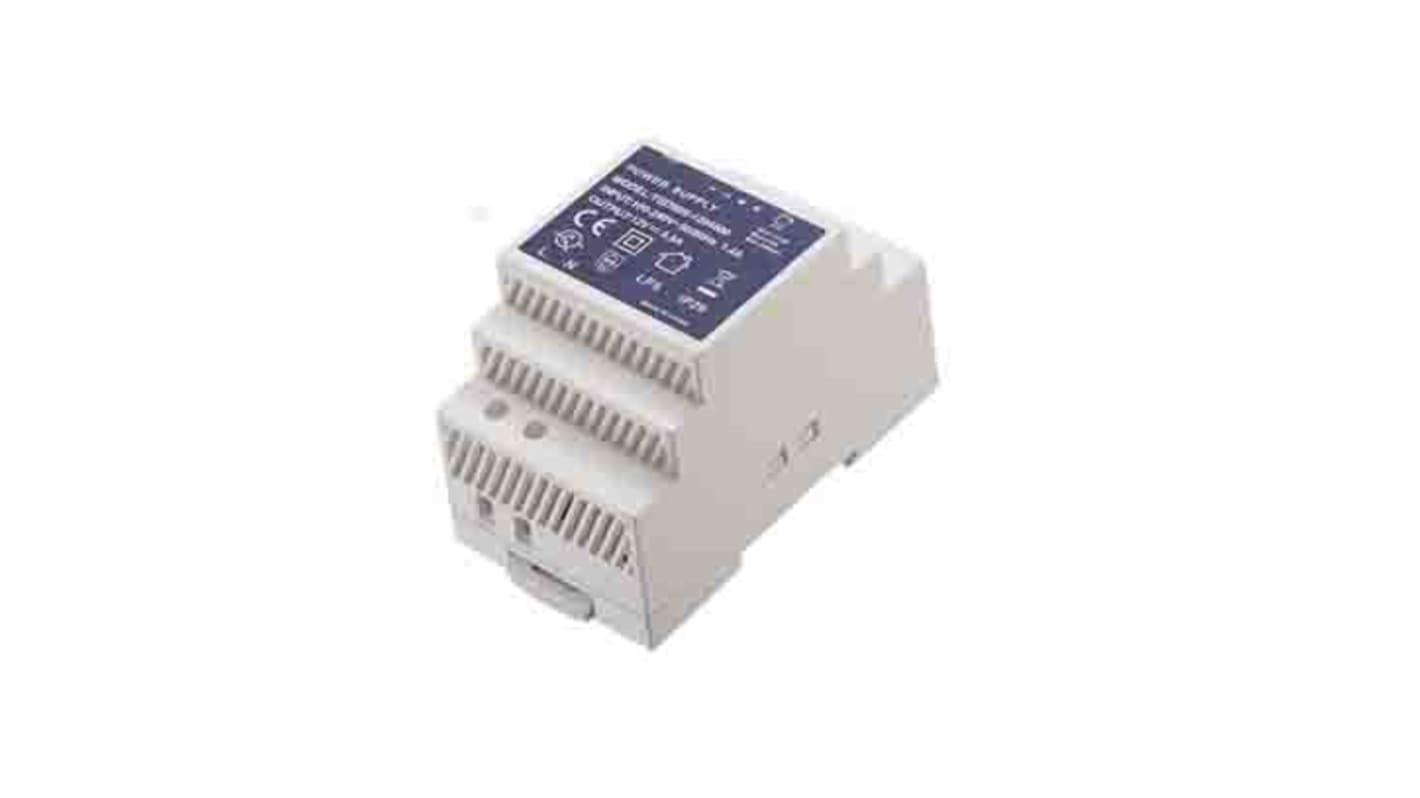 Napájecí zdroj na lištu DIN 60W, počet výstupů: 1 Spínaný napájecí zdroj 4A, výstup: 15V dc