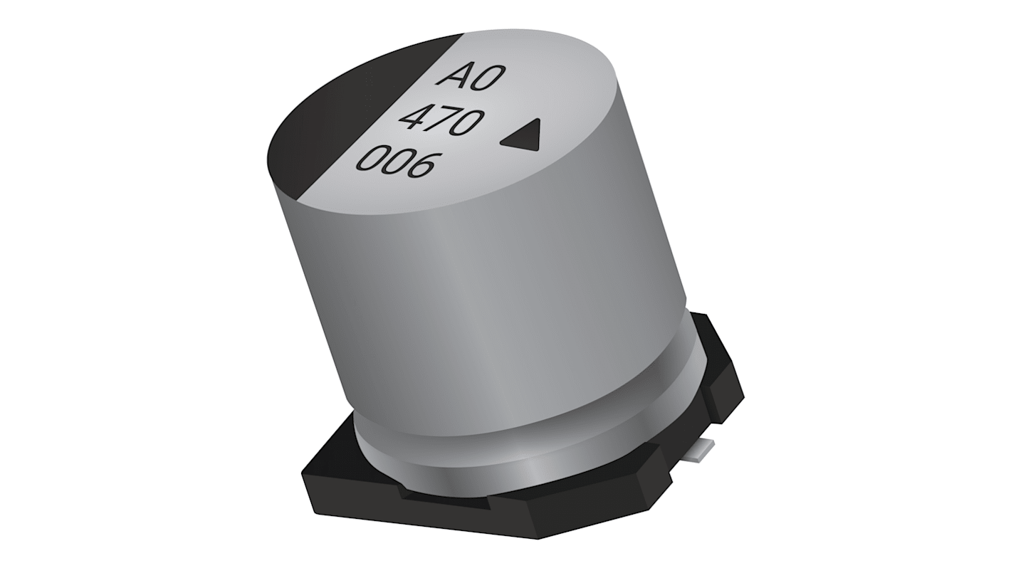 KYOCERA AVX 220μF Aluminium Electrolytic Capacitor 50V dc, Surface Mount - AEA1010221M050R