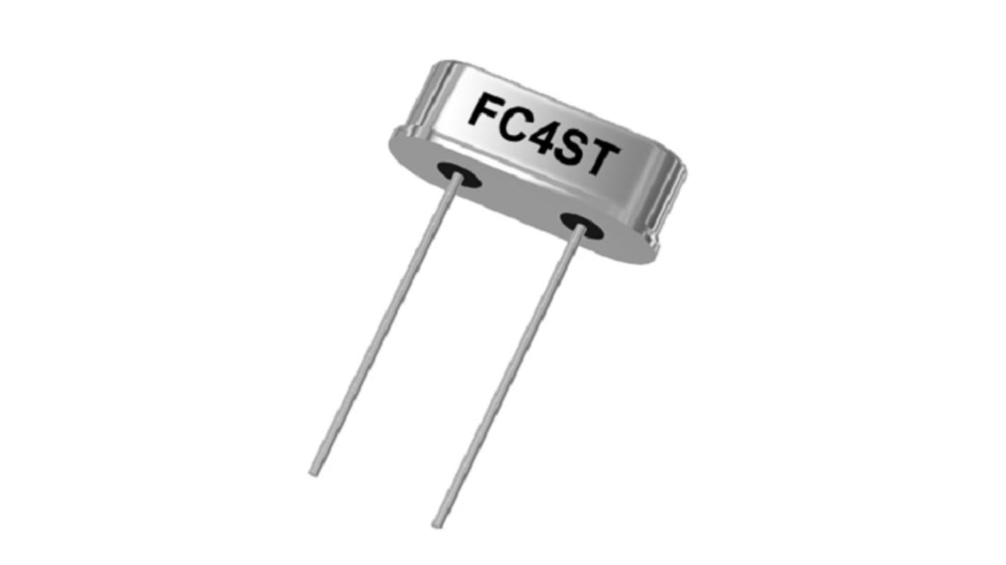 Abracon 4MHz Crystal ±30ppm HC-49-SLF 2-Pin 11.35 x 4.64 x 3.6mm