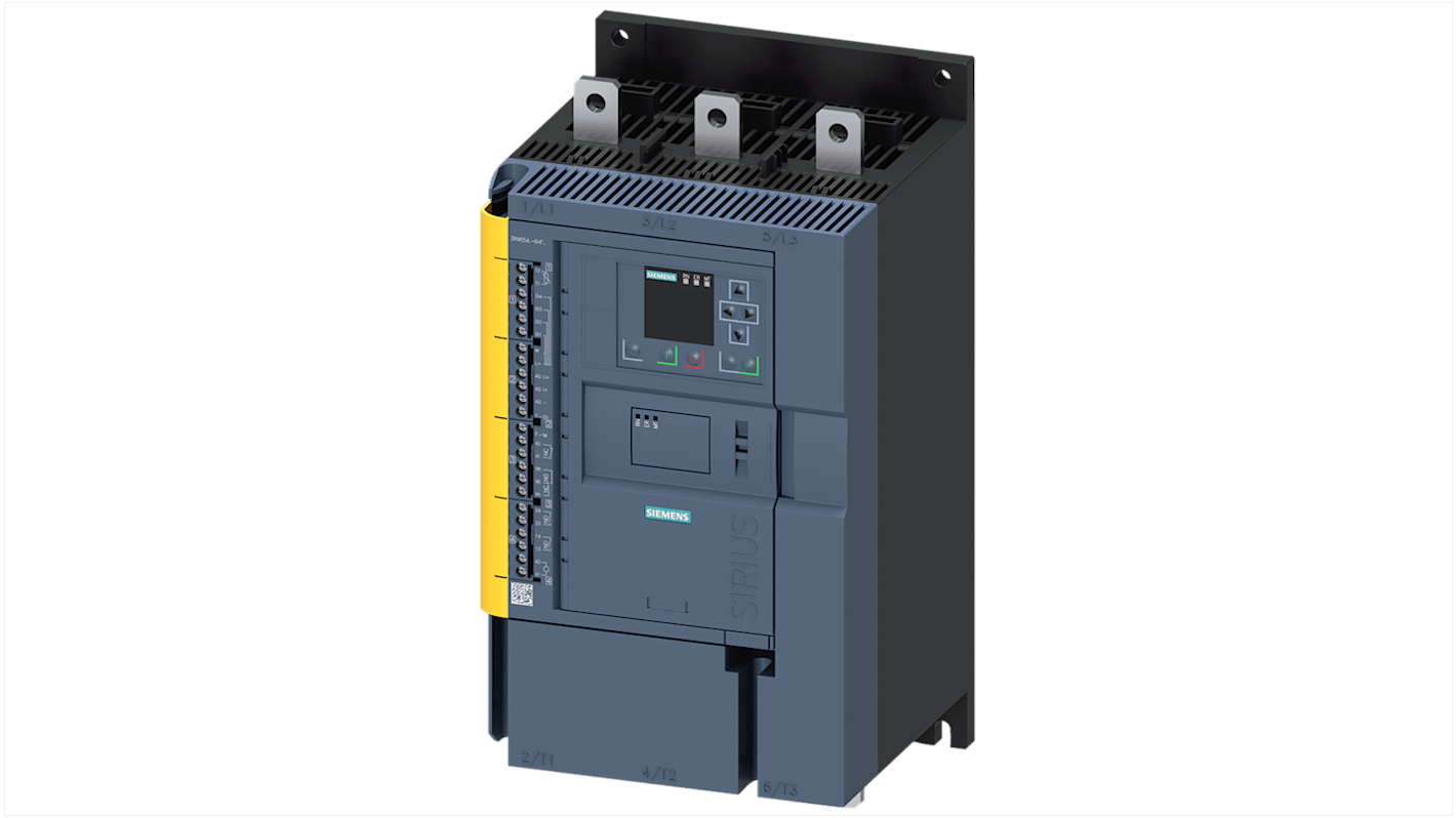 Startér pro plynulý rozběh, řada: 3RW55 160 kW 570 A 480 V AC 3fázový IP00, IP20, rozsah: SIRIUS 3RW
