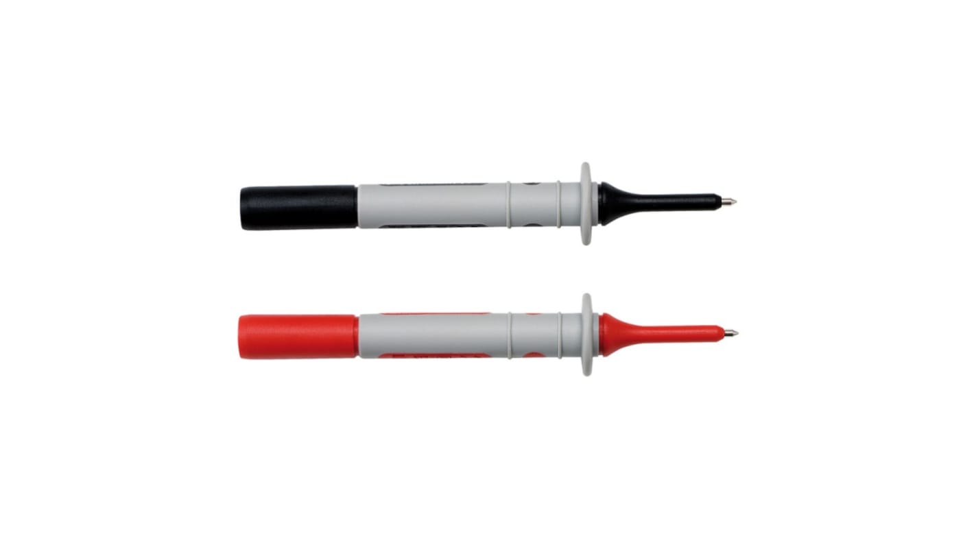 Chauvin Arnoux Needle Test Probe, 2mm Tip, 1000V, 4mm Socket, 15A