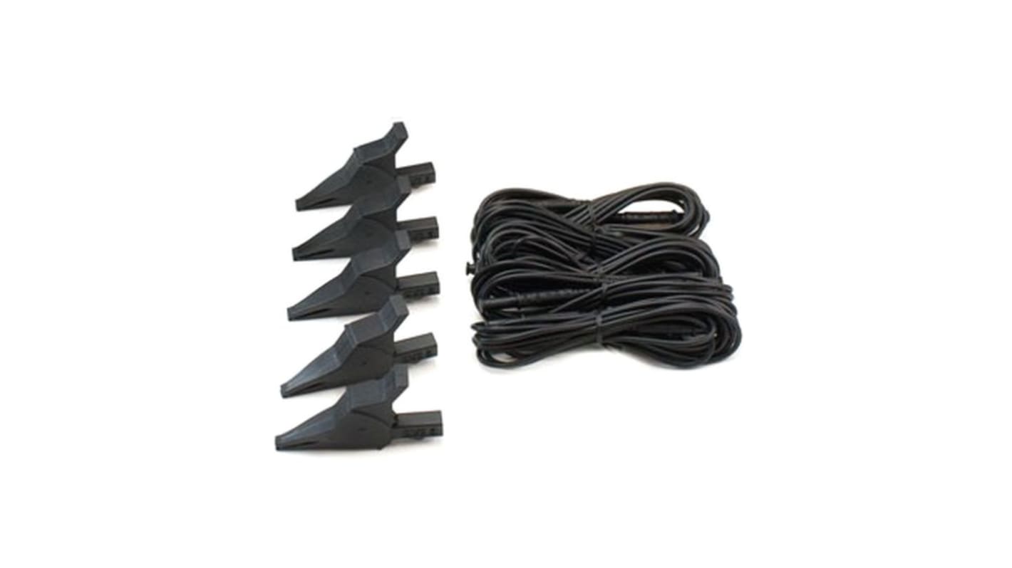 Chauvin Arnoux P01295483, Banana Leads, Coloured Rings, Crocodile Clips, CA 8220, CA 8331, CA 8333, CA 8336, CA 8436