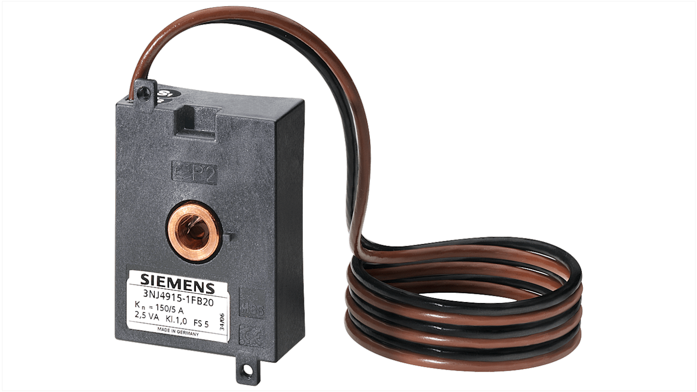 Siemens SENTRON Series Current Transformer, 250A Input, 250:5