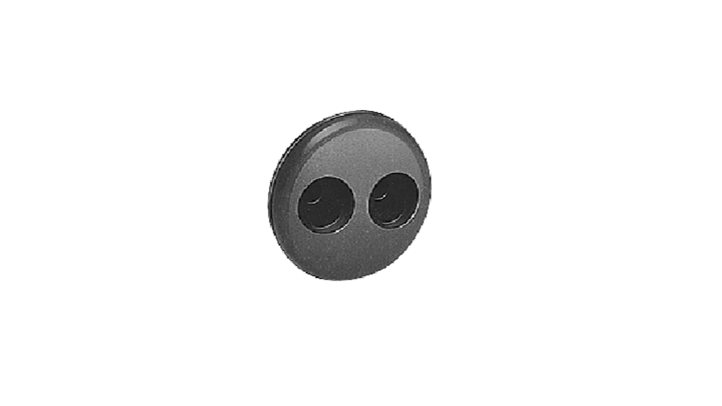 シーメンス 配線グロメット, 丸型, 最大ケーブル径:15mm, 8HP1806