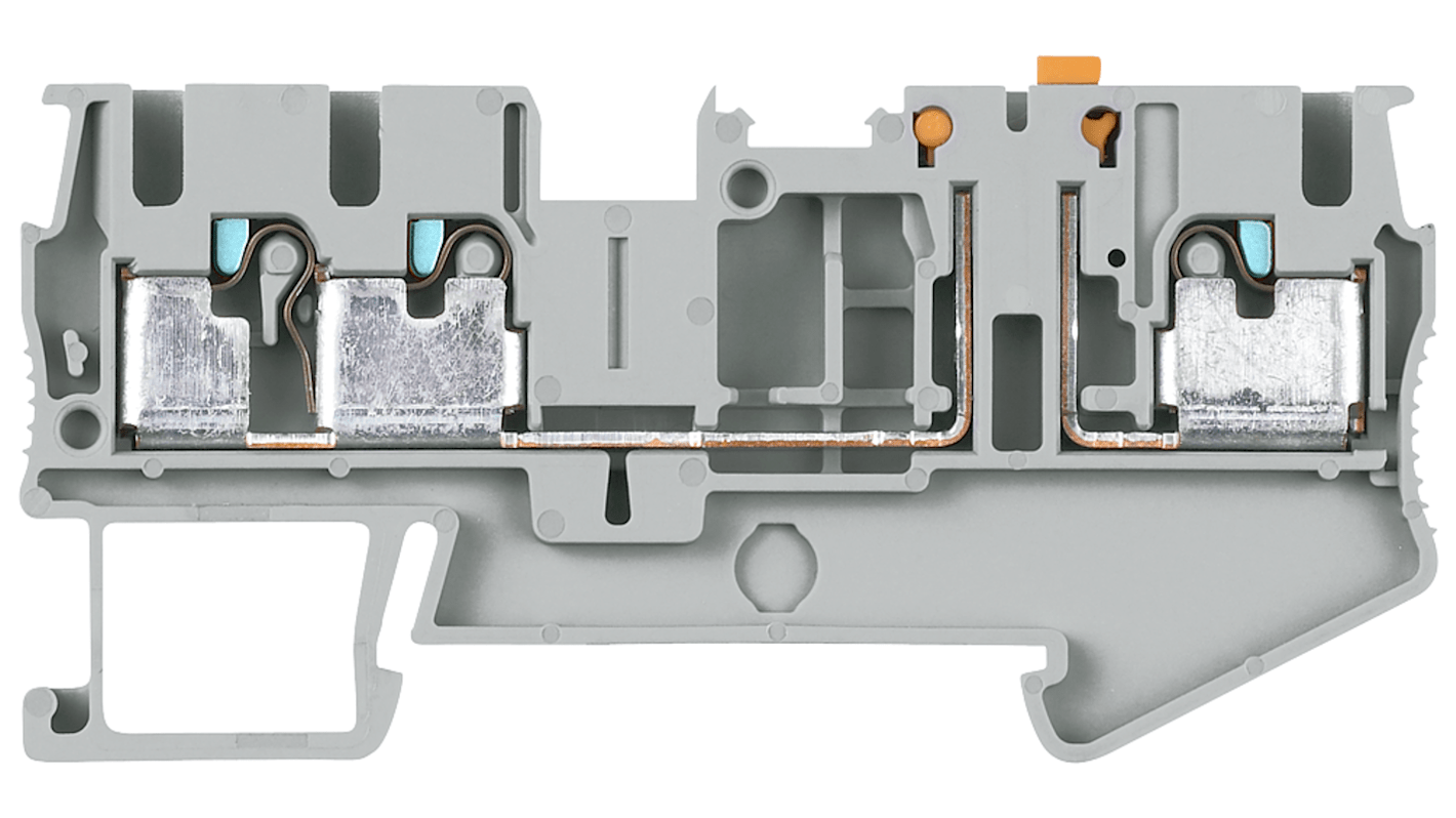Siemens 8WH6003-6AF00 ALPHA Series Grey, 4mm², Single-Level