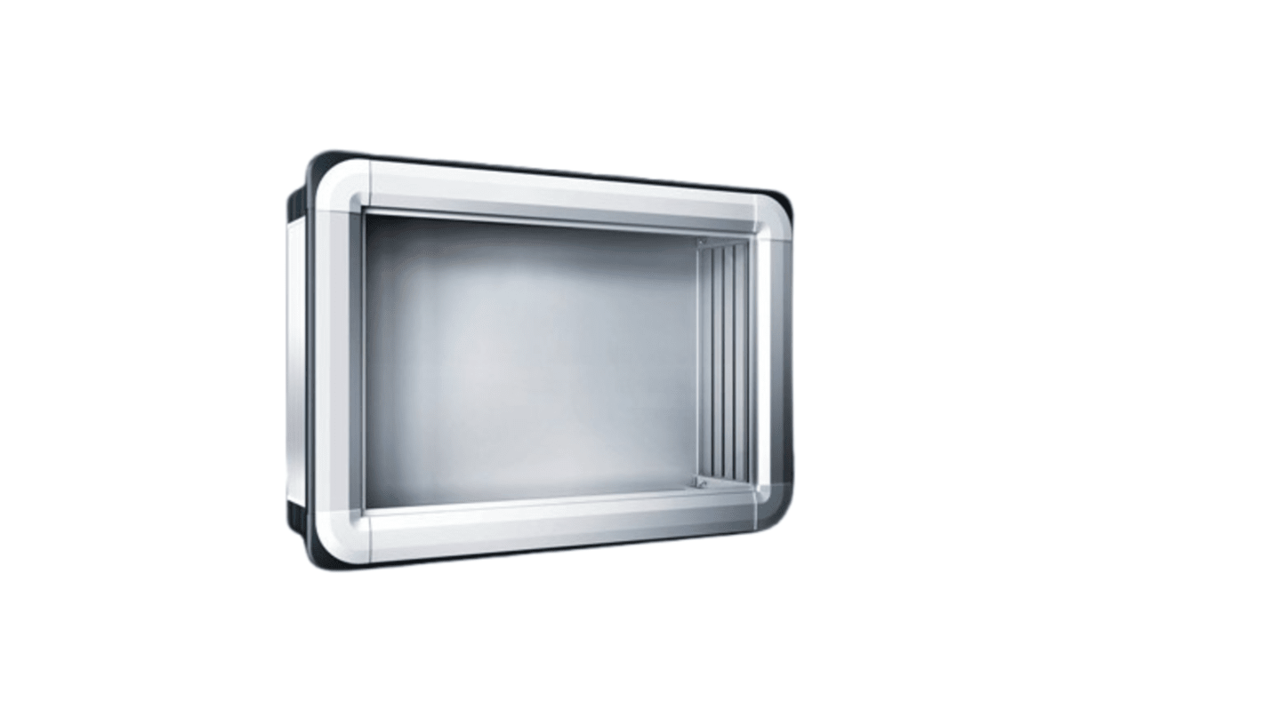 Rittal CP Series RAL 7024 Aluminium Command Panel, 500mm H, 520mm W, for Use with CP Series