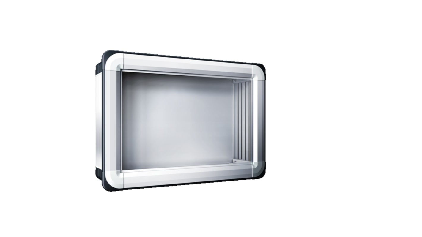 Rittal CP Series RAL 7024 Aluminium Command Panel, 600mm H, 520mm W, for Use with CP Series