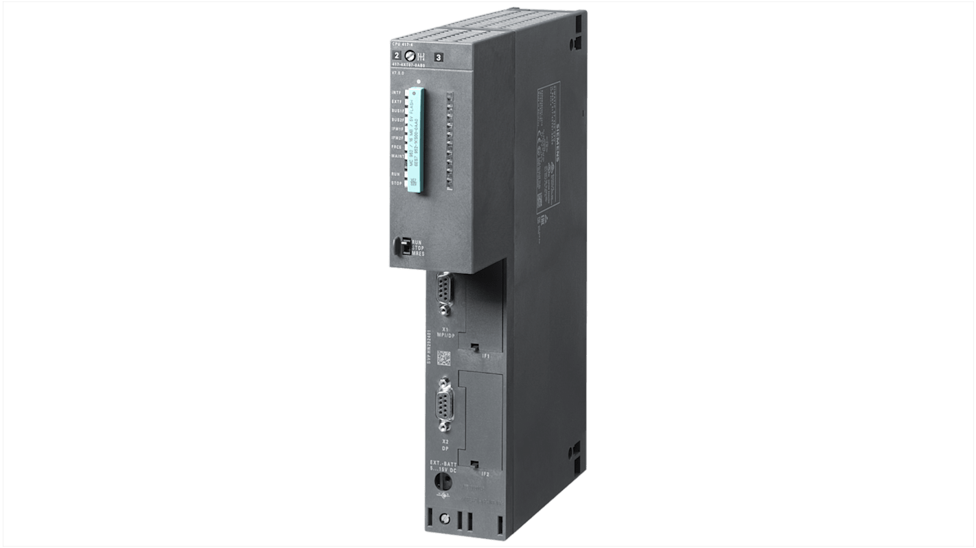 Rs-Online CPU PLC Siemens SIMATIC S7-400 ingressi: 0