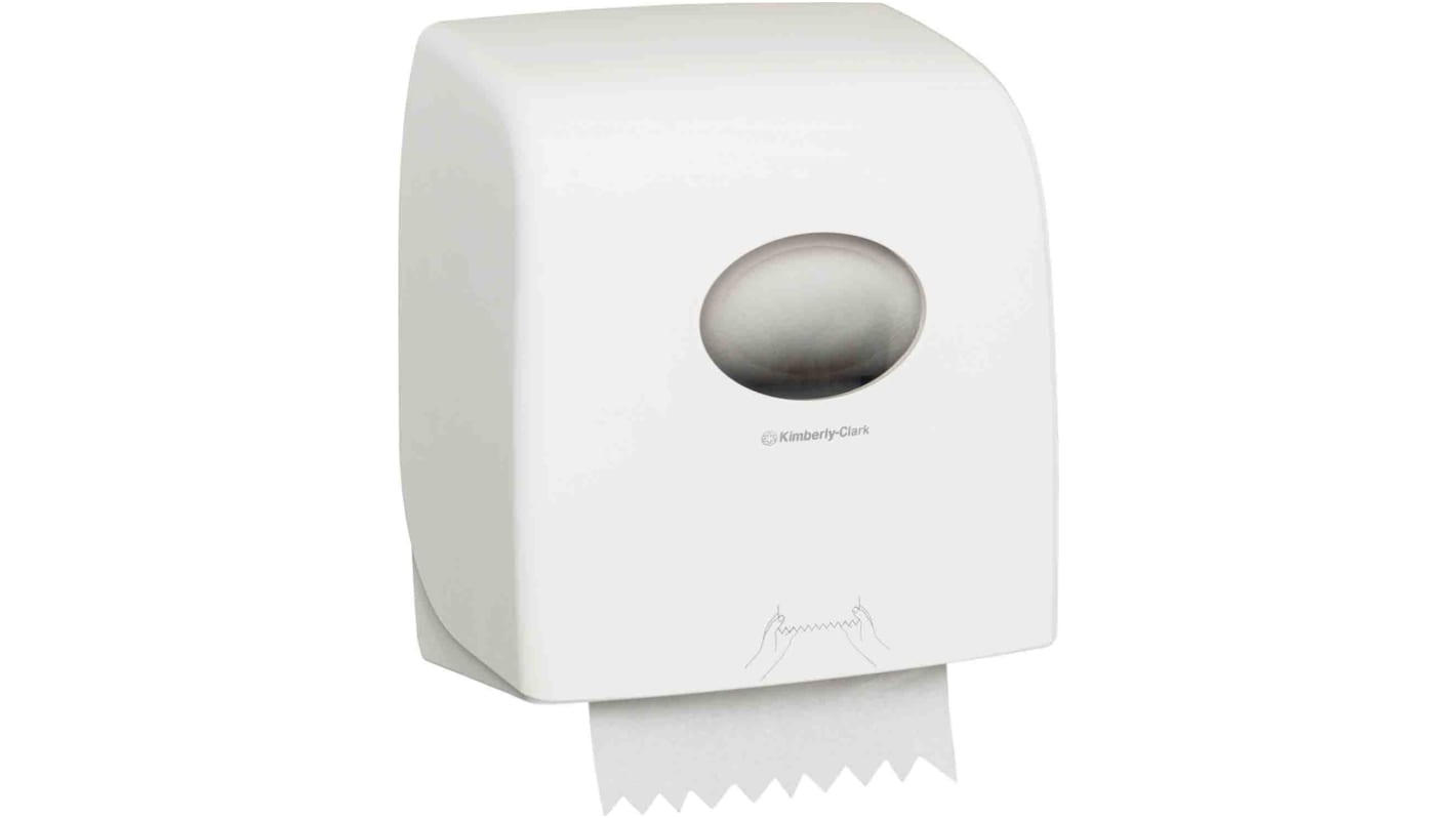Kimberly Clark White Paper Towel Dispenser, 326mm x 361mm x 201mm