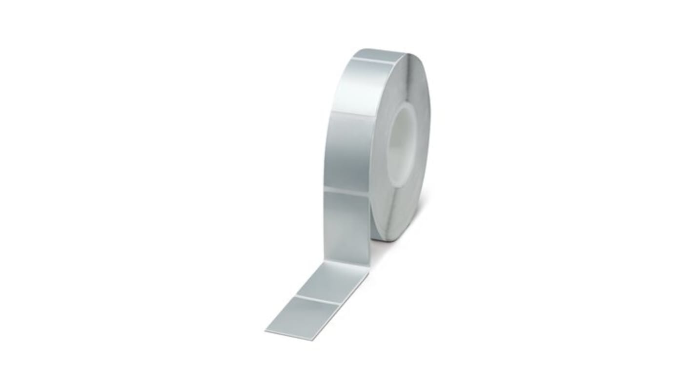 Phoenix Contact 条码纸, 银底 x 50mm长标签, 用于THERMOMARK ROLL, THERMOMARK ROLL 2.0, THERMOMARK ROLLMASTER 300/600, THERMOMARK