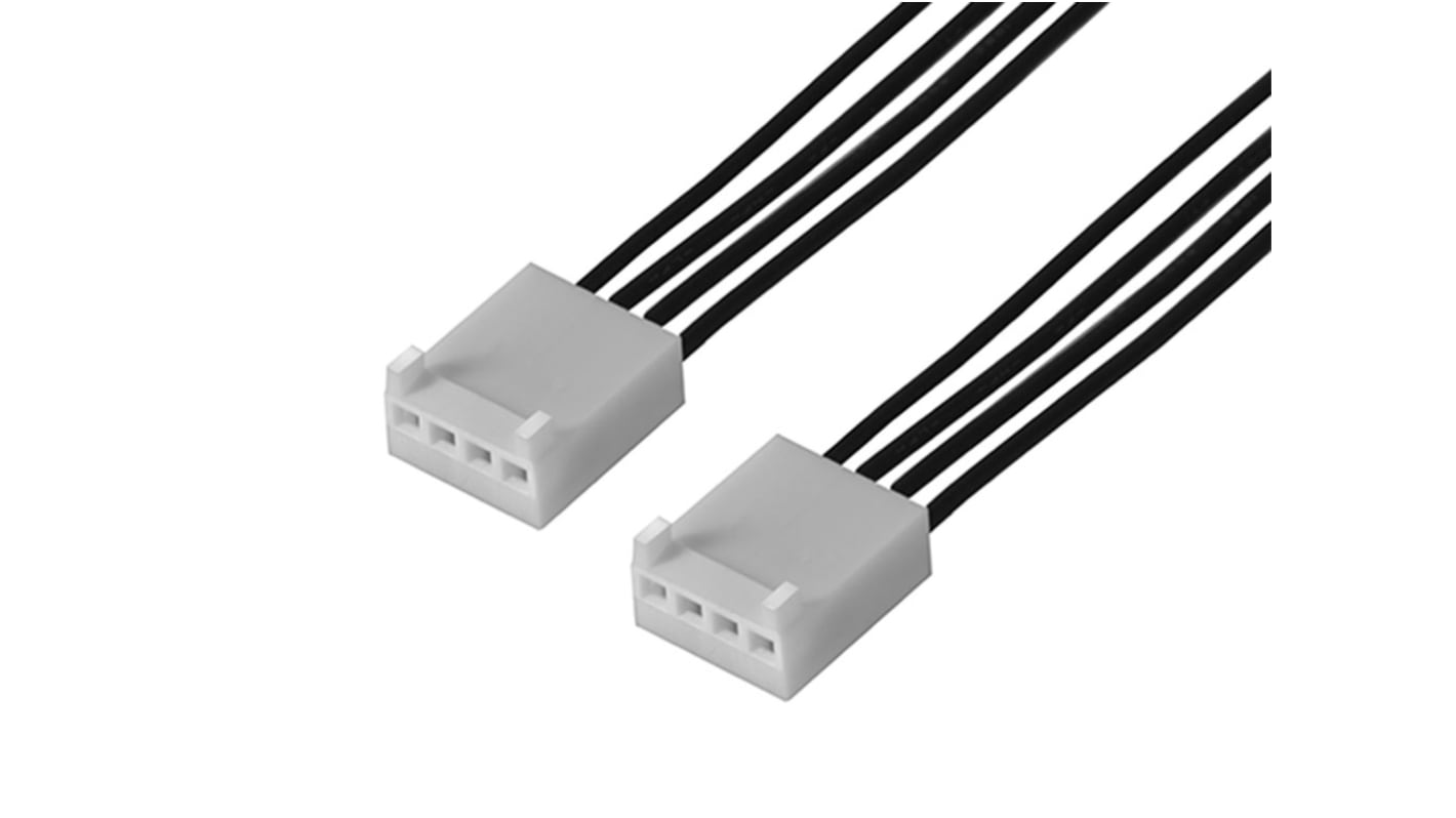 Molex 4 Way Female KK 254 to 4 Way Female KK 254 Wire to Board Cable, 300mm