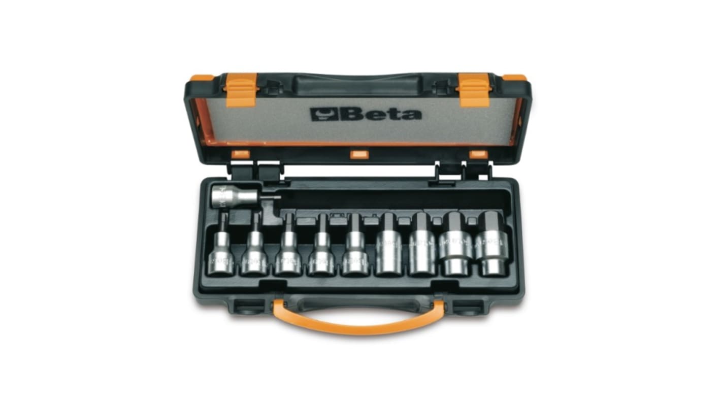 BETA Socket Driver Set 10 Pieces, Hexagon
