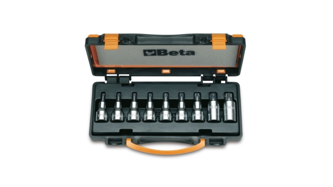 BETA Socket Driver Set 9 Pieces, Torx