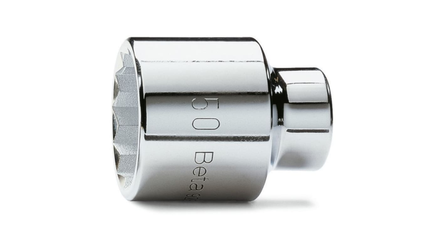 BETA 3/4 in Drive 46mm Bi-Hexagon, 12 point, 75 mm Overall Length