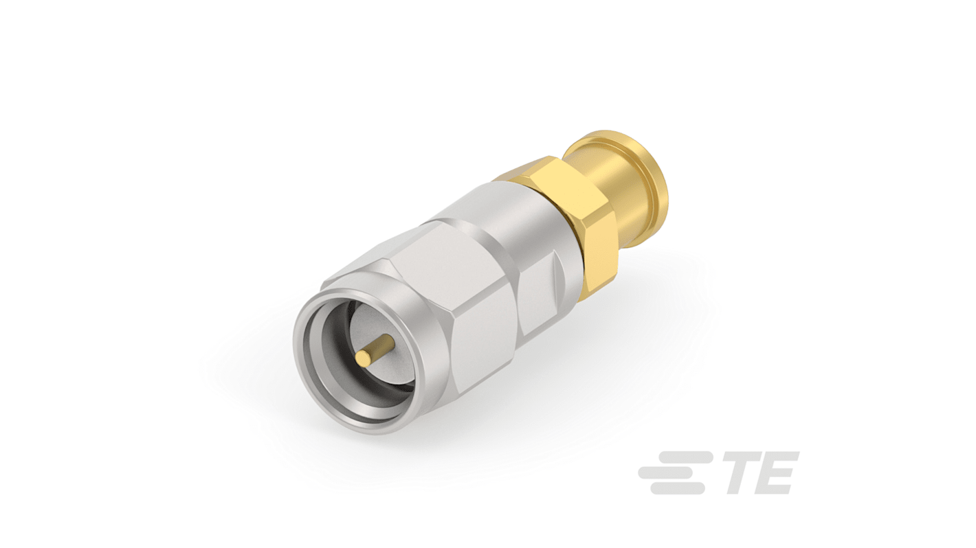 TE Connectivity Stecker RF-Steckverbinder SMA-Steckverbinder, Kabelmontage, Kabel, 50Ω, Gerade